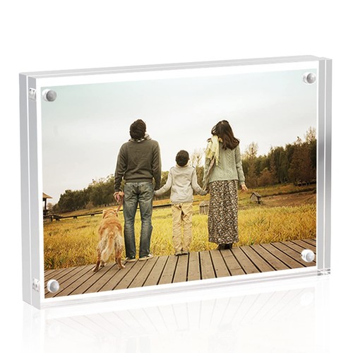 Acrylic picture frames 5x3 - acrylic, 2.5x3.5