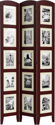 Walnut panel photo room - walnut,